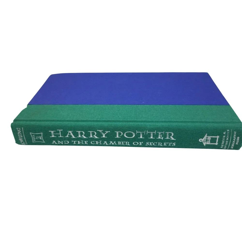Harry Potter and the Chamber of Secrets J.K. Rowling Hardcover Scholastic Book
